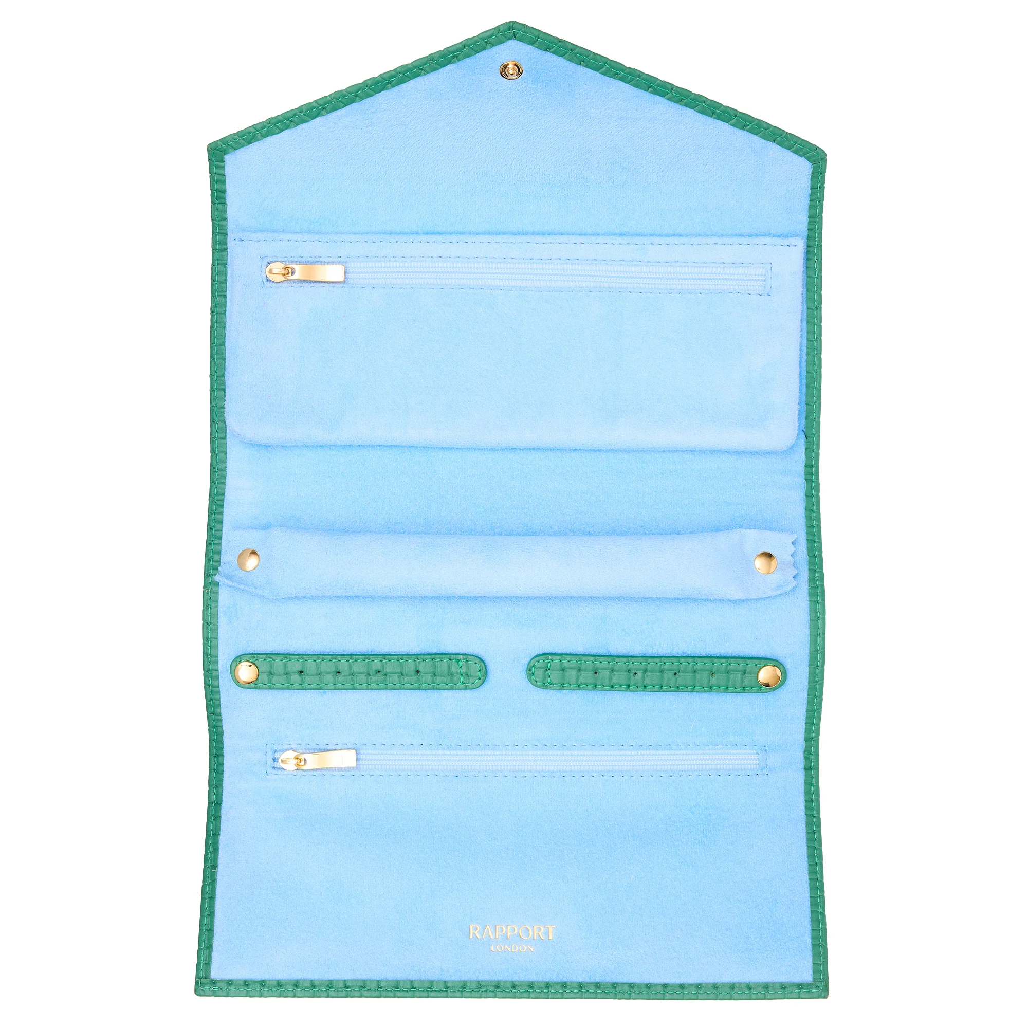 Charlotte Jewellery Roll - Green - Image 3
